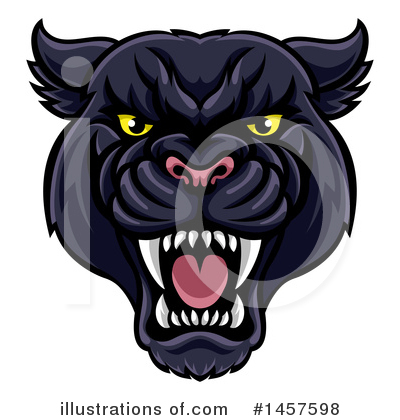 Panther Clipart #1457598 by AtStockIllustration
