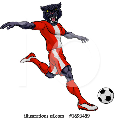 Soccer Player Clipart #1693459 by AtStockIllustration