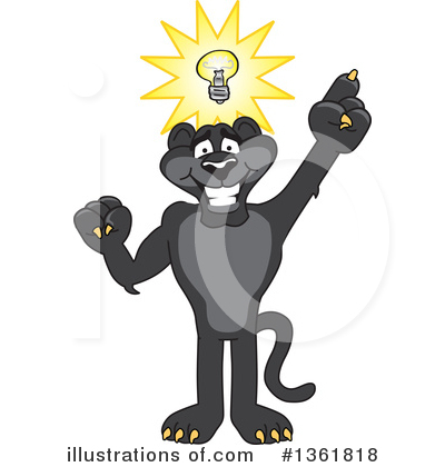 Light Bulb Clipart #1361818 by Mascot Junction