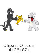 Panther School Mascot Clipart #1361821 by Mascot Junction