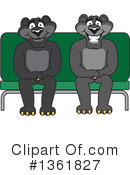 Panther School Mascot Clipart #1361827 by Mascot Junction