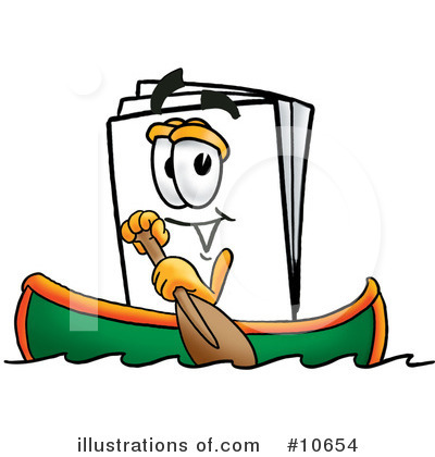 Royalty-Free (RF) Paper Clipart Illustration by Mascot Junction - Stock Sample #10654
