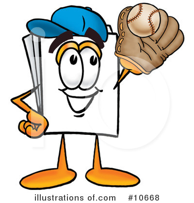 Royalty-Free (RF) Paper Clipart Illustration by Mascot Junction - Stock Sample #10668