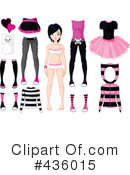 Paper Doll Clipart #436015 by Pushkin