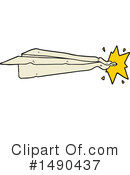 Paper Plane Clipart #1490437 by lineartestpilot