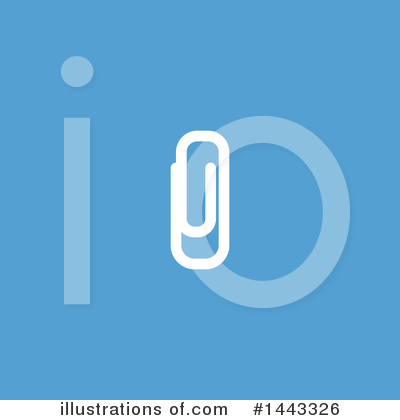 Royalty-Free (RF) Paperclip Clipart Illustration by elena - Stock Sample #1443326