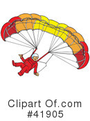 Paragliding Clipart #41905 by Snowy