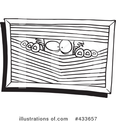 Blinds Clipart #433657 by toonaday