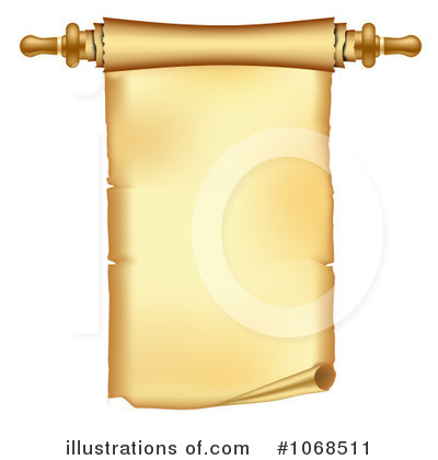 Royalty-Free (RF) Parchment Clipart Illustration by vectorace - Stock Sample #1068511