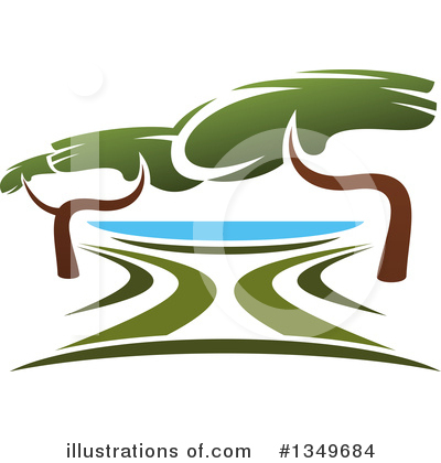 River Clipart #1349684 by Vector Tradition SM