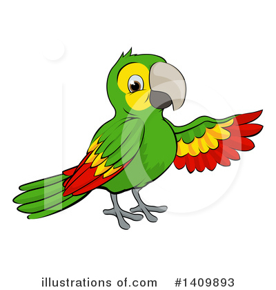 Macaw Clipart #1409893 by AtStockIllustration