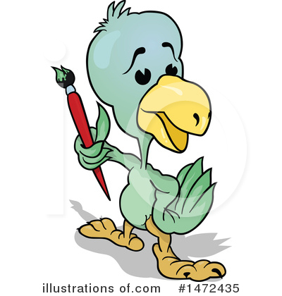 Royalty-Free (RF) Parrot Clipart Illustration by dero - Stock Sample #1472435
