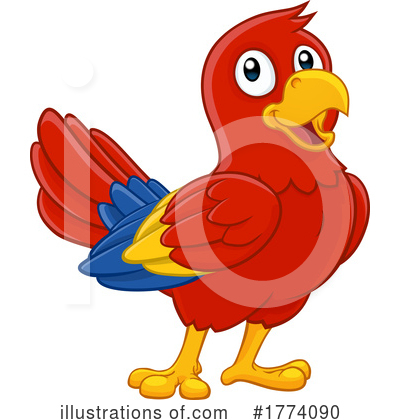 Royalty-Free (RF) Parrot Clipart Illustration by AtStockIllustration - Stock Sample #1774090