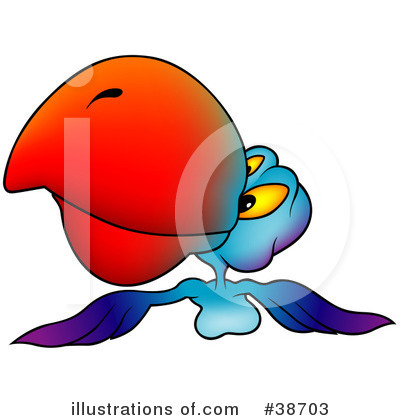 Royalty-Free (RF) Parrot Clipart Illustration by dero - Stock Sample #38703