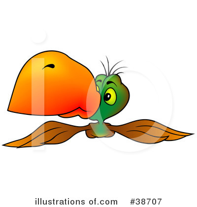 Royalty-Free (RF) Parrot Clipart Illustration by dero - Stock Sample #38707