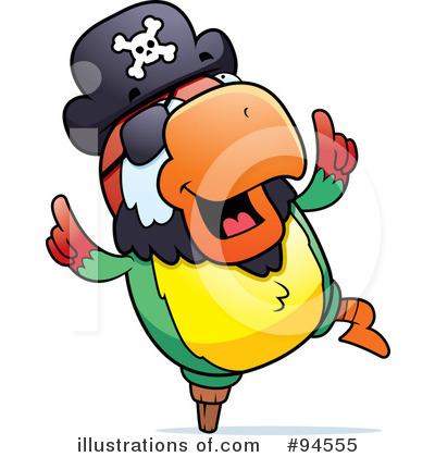 Royalty-Free (RF) Parrot Clipart Illustration by Cory Thoman - Stock Sample #94555