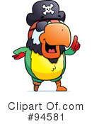 Parrot Clipart #94581 by Cory Thoman