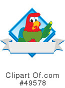 Parrot Mascot Clipart #49578 by Mascot Junction
