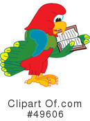Parrot Mascot Clipart #49606 by Mascot Junction