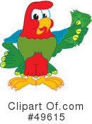 Parrot Mascot Clipart #49615 by Mascot Junction