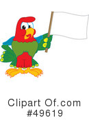 Parrot Mascot Clipart #49619 by Mascot Junction