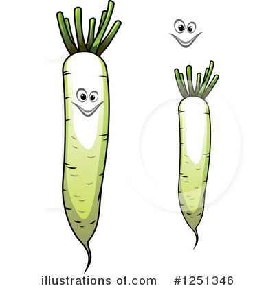Royalty-Free (RF) Parsnip Clipart Illustration by Vector Tradition SM - Stock Sample #1251346