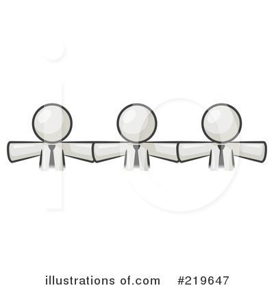 Colleagues Clipart #219647 by Leo Blanchette