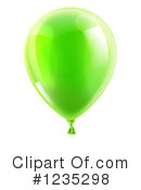 Party Balloon Clipart #1235298 by AtStockIllustration