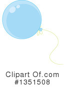 Party Balloon Clipart #1351508 by Alex Bannykh
