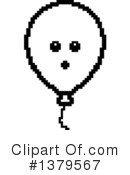 Party Balloon Clipart #1379567 by Cory Thoman