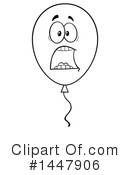 Party Balloon Clipart #1447906 by Hit Toon