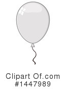 Party Balloon Clipart #1447989 by Hit Toon