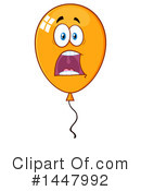 Party Balloon Clipart #1447992 by Hit Toon