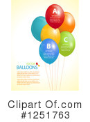 Party Balloons Clipart #1251763 by elaineitalia