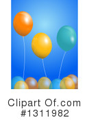 Party Balloons Clipart #1311982 by elaineitalia