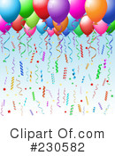 Party Balloons Clipart #230582 by KJ Pargeter
