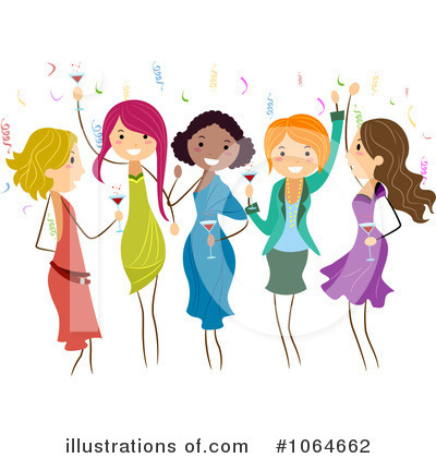 Ladies Night Clipart #1064662 by BNP Design Studio