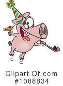 Party Clipart #1088834 by toonaday