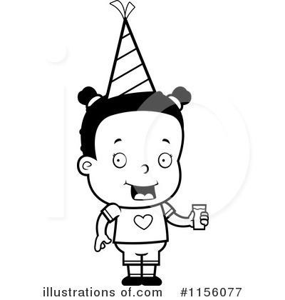 Birthday Girl Clipart #1156077 by Cory Thoman