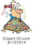 Party Clipart #1157314 by toonaday