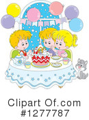 Party Clipart #1277787 by Alex Bannykh