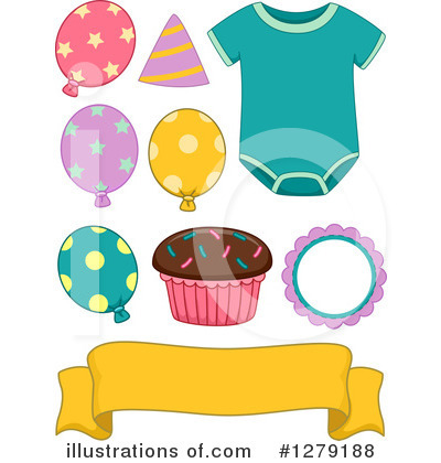 Royalty-Free (RF) Party Clipart Illustration by BNP Design Studio - Stock Sample #1279188
