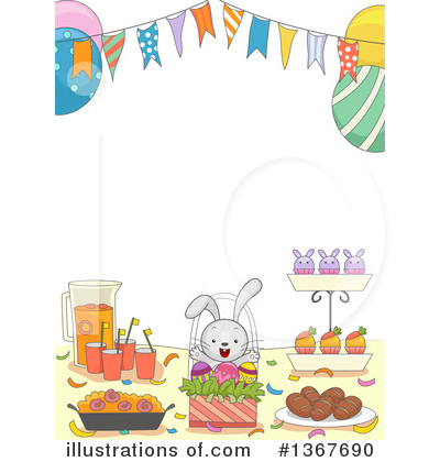 Bunny Clipart #1367690 by BNP Design Studio