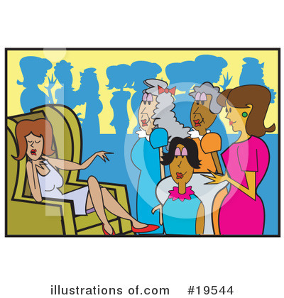 Royalty-Free (RF) Party Clipart Illustration by Andy Nortnik - Stock Sample #19544