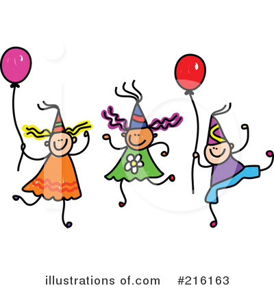 Royalty-Free (RF) Party Clipart Illustration by Prawny - Stock Sample #216163