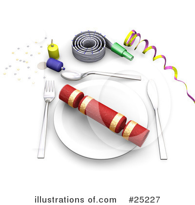 Place Setting Clipart #25227 by KJ Pargeter