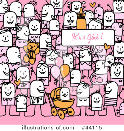 Crowd Clipart #44115 by NL shop