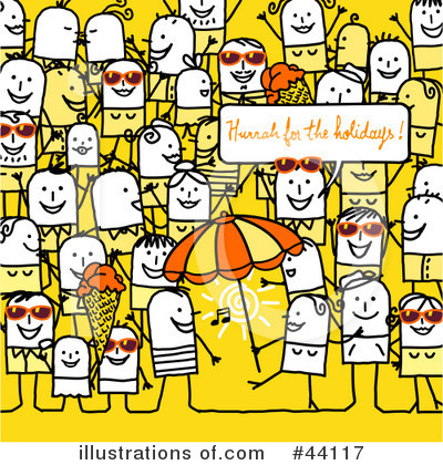 Crowd Clipart #44117 by NL shop