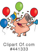 Party Clipart #441333 by toonaday