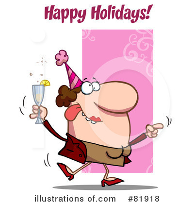 Royalty-Free (RF) Party Clipart Illustration by Hit Toon - Stock Sample #81918